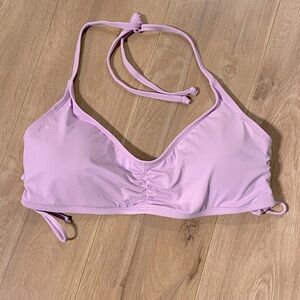 LA VIE EN ROSE side tie swim top